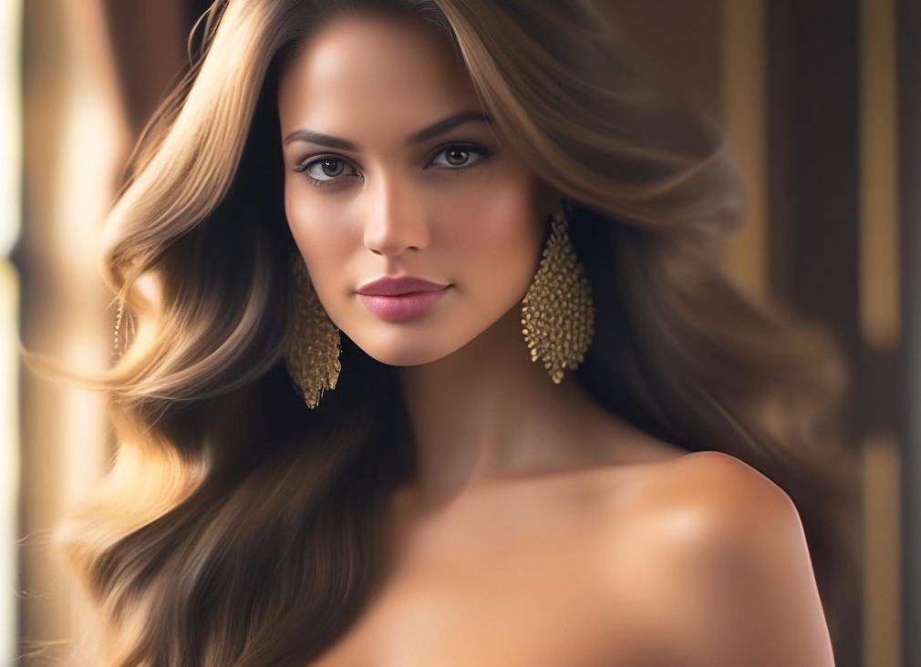 Красивая женщина